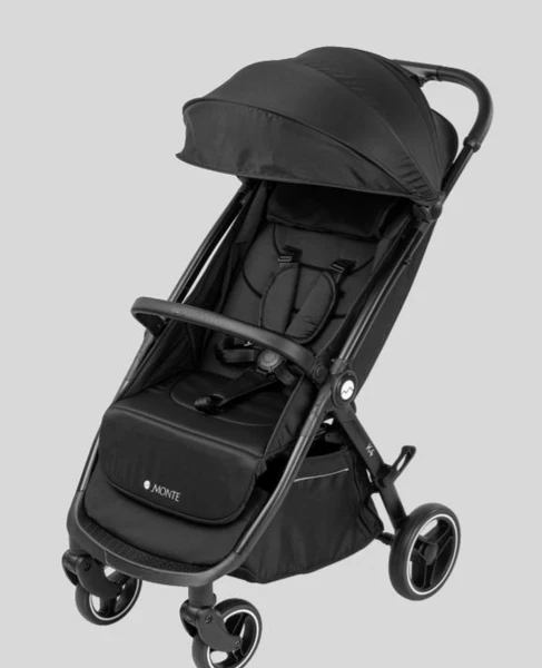 کالسکه مسافرتی مونته مدل K۴ رنگ مشکی | MONTE K۴ Stroller Black