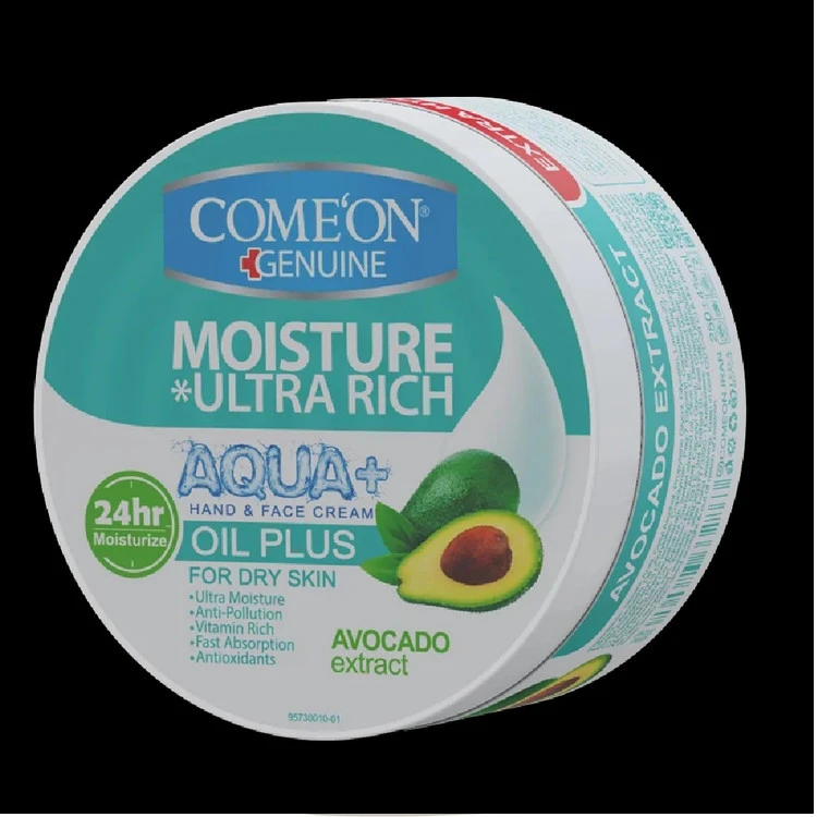 کامان، کرم مرطوب کننده مدل Aqua Plus مناسب پوست خشک حجم 250 میلی لیتر