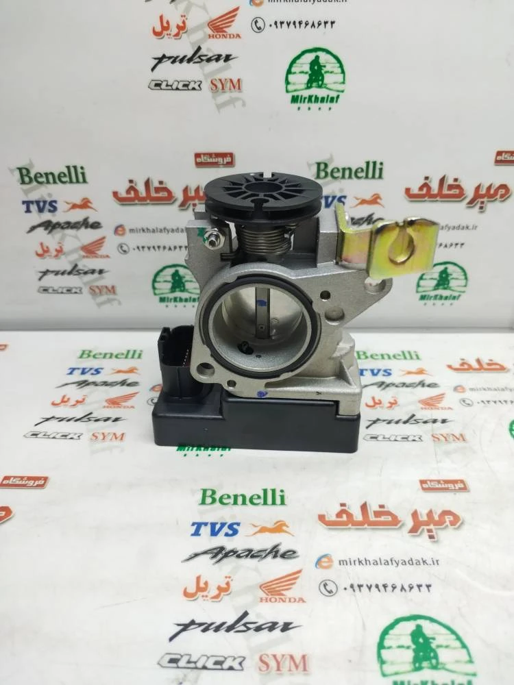 کامپیوتر ecu (ای سی یو) و دریچه گاز کامل موتور sym گالکسی na nh اصلی (همراه برنامه)