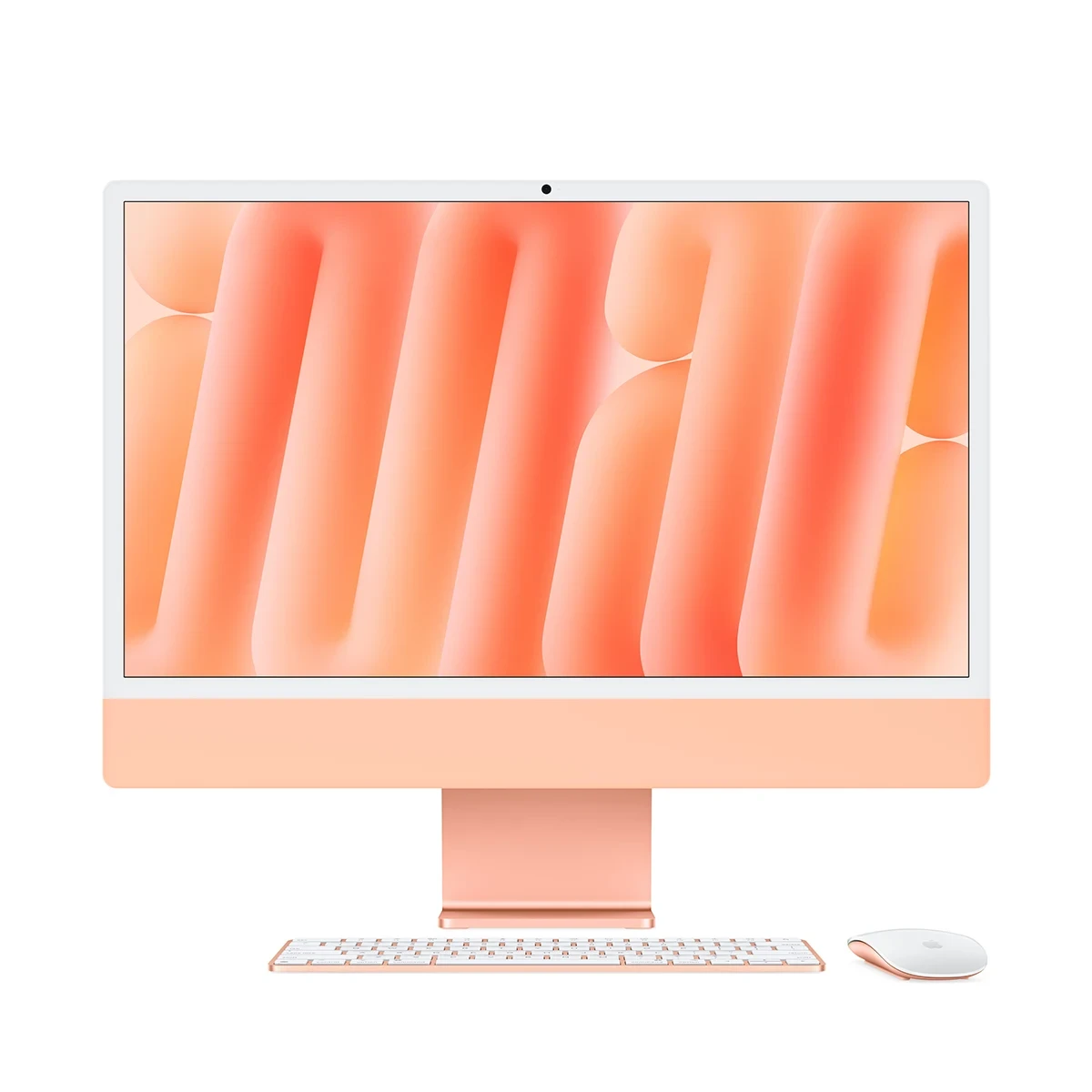 کامپیوتر آل این وان اپل iMac 24 inch M4 2024-10C CPU-10C GPU-32GB-1TB-Orange