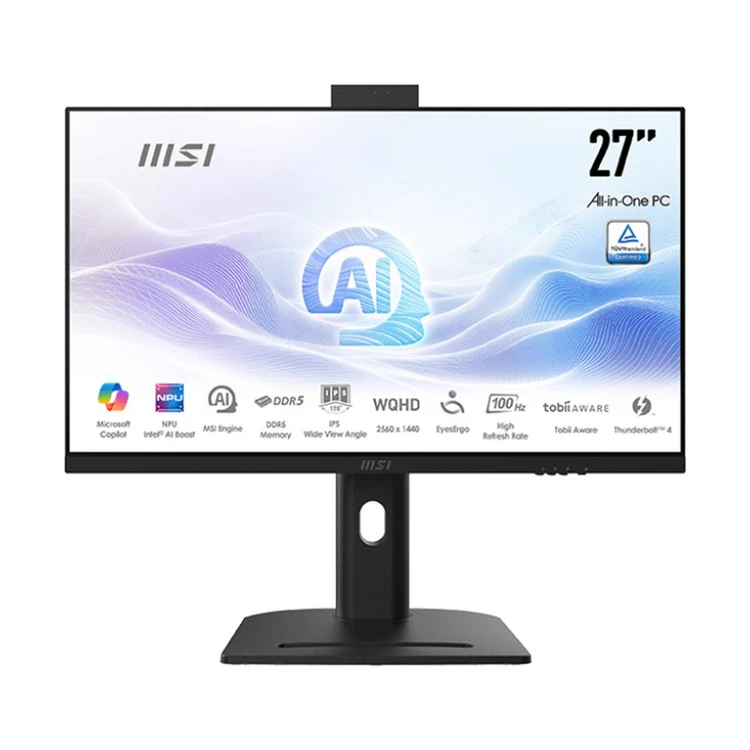 کامپیوتر همه کاره 27 اینچ ام اس آی مدل Modern AM273QP AI 1UM-Ultra 7 155H-16GB DDR5-1TB SSD-IPS