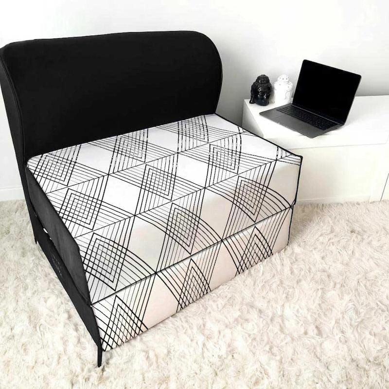 کاناپه تخت شو یک نفره مینیمال خطی مدل M1134