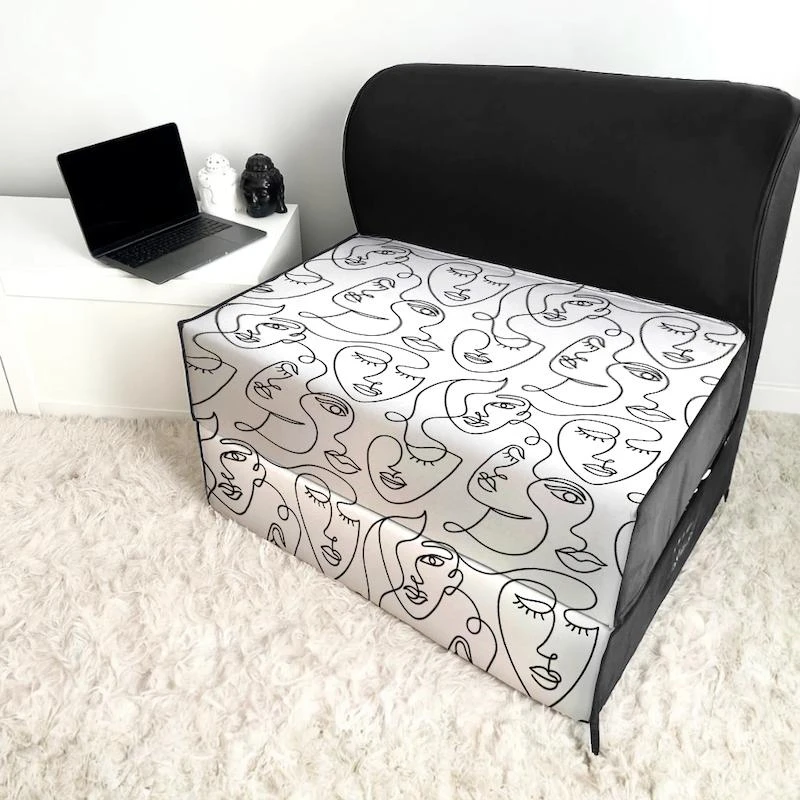 کاناپه تخت شو یک نفره مینیمال پرتره مدل M1118