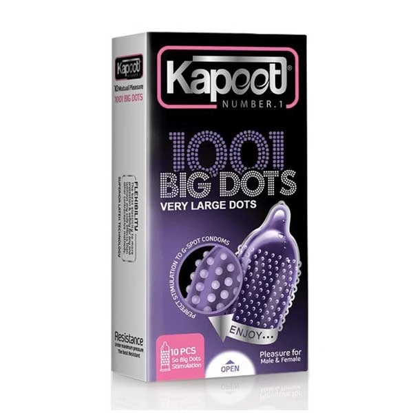 کاندوم خاردار درشت Big Dots کاپوت