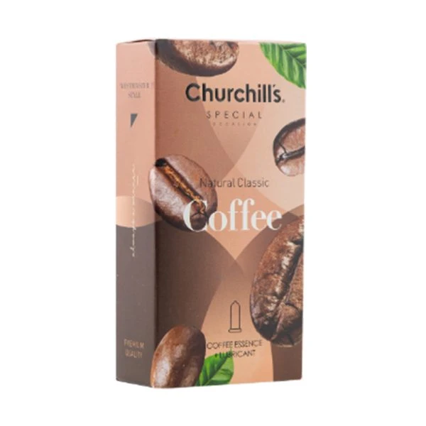 کاندوم چرچیلز با اسانس قهوه مدل COFFEE