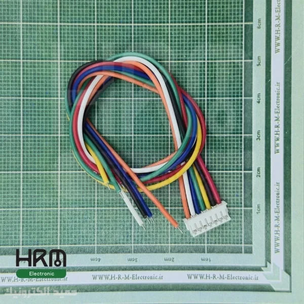 کانکتور ZH سیمدار مادگی 7 پین (1.5mm)