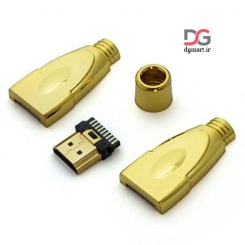 کانکتور اچ دی ام آی نری فلزی Metal male HDMI connector