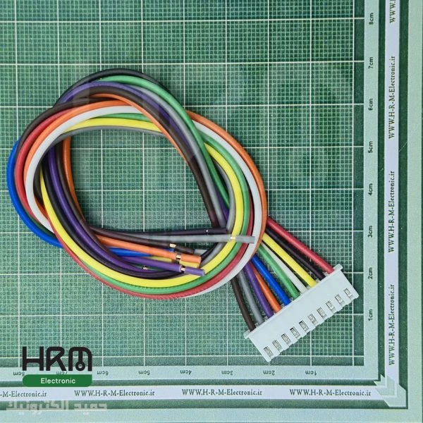 کانکتور دزدگیری XH سیمدار مادگی 10 پین (2.5mm)