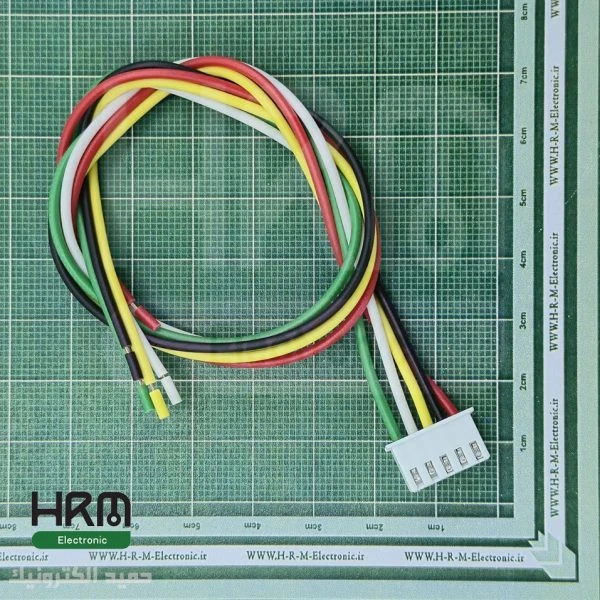 کانکتور دزدگیری XH سیمدار مادگی 5 پین (2.5mm)
