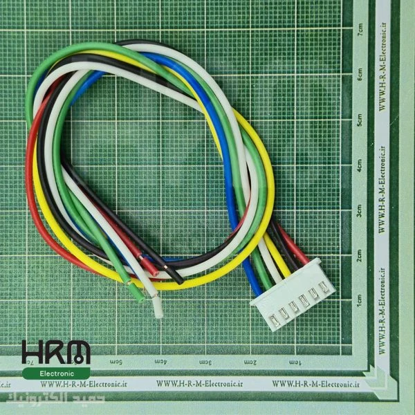 کانکتور دزدگیری XH سیمدار مادگی 6 پین (2.5mm)