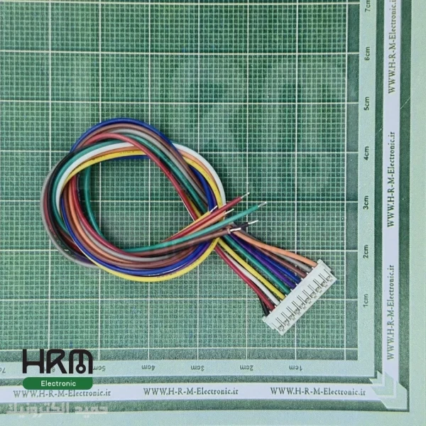 کانکتور مینیاتوری FH سیمدار مادگی 10 پین (1.25mm)