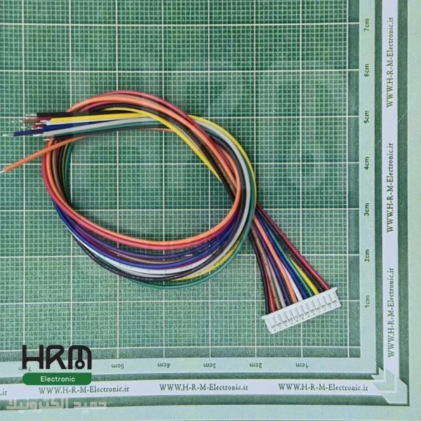 کانکتور مینیاتوری FH سیمدار مادگی 12 پین (1.25mm)
