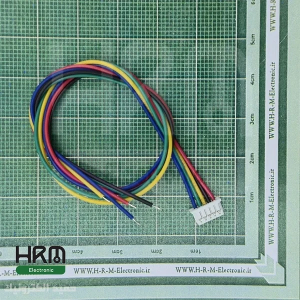 کانکتور مینیاتوری FH سیمدار مادگی 5 پین (1.25mm)
