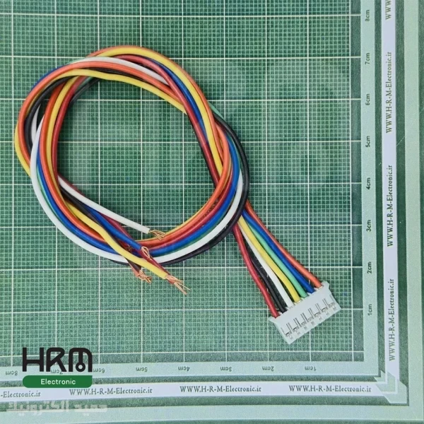 کانکتور مینیاتوری PH سیمدار مادگی 7 پین (2.00mm)
