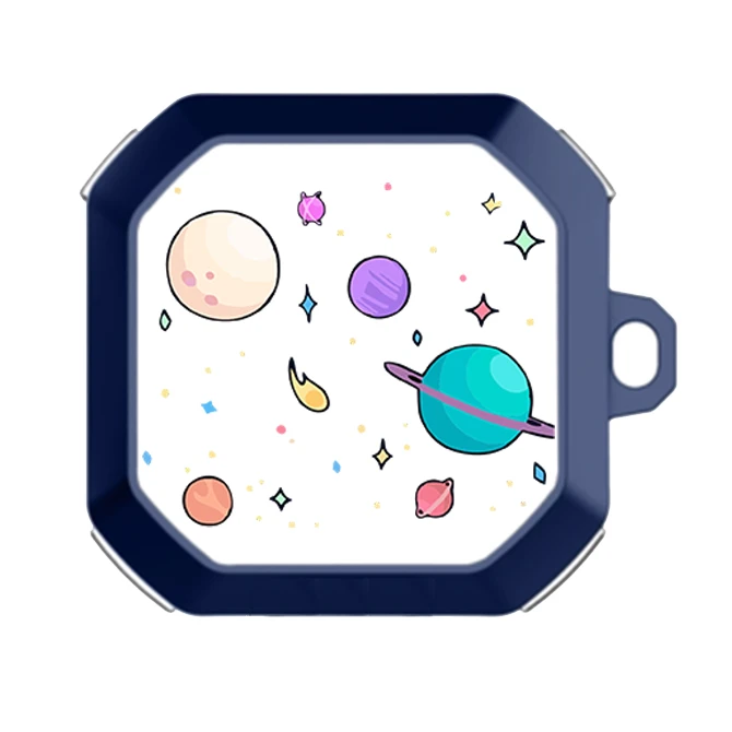 کاور ایربادز -Buds Live /Buds Pro/Buds 2/Buds 2 Pro-Colorful Space
