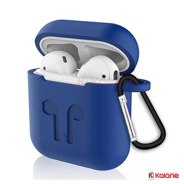 کاور سیلیکونی هندزفری Apple Airpods مدل سیلیکونی آویز دار