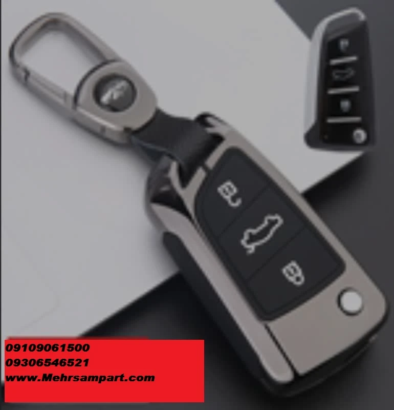 کاور (قاب) ریموت جک S3 (فلزی مشکی)