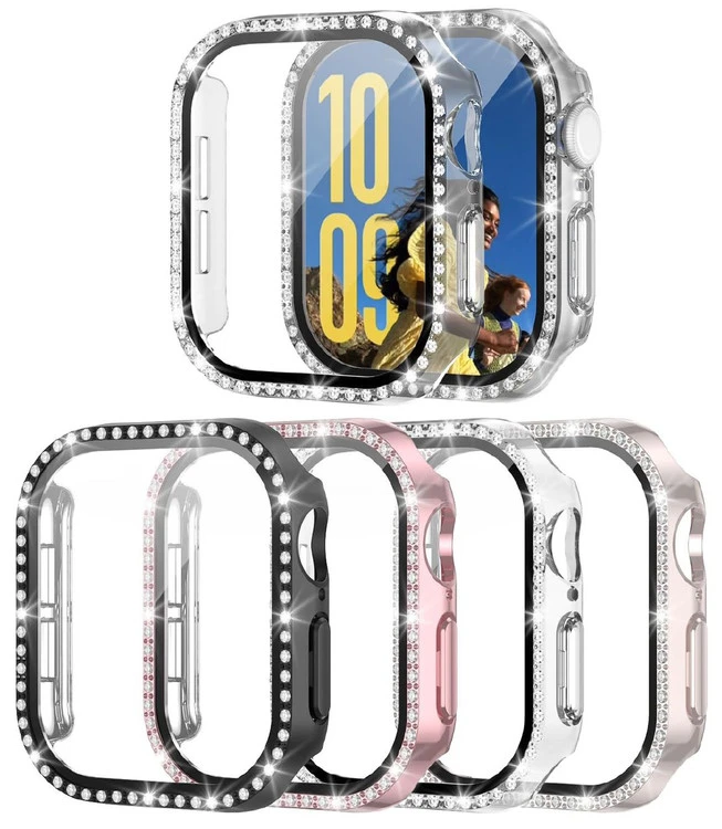 کاور محافظ ساعت هوشمند نگین دار 49mm