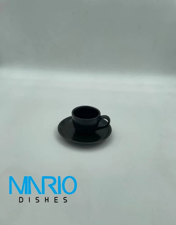 کاپ اسپرسو استون ور بونسای مشکی مات (ست 6عددی)