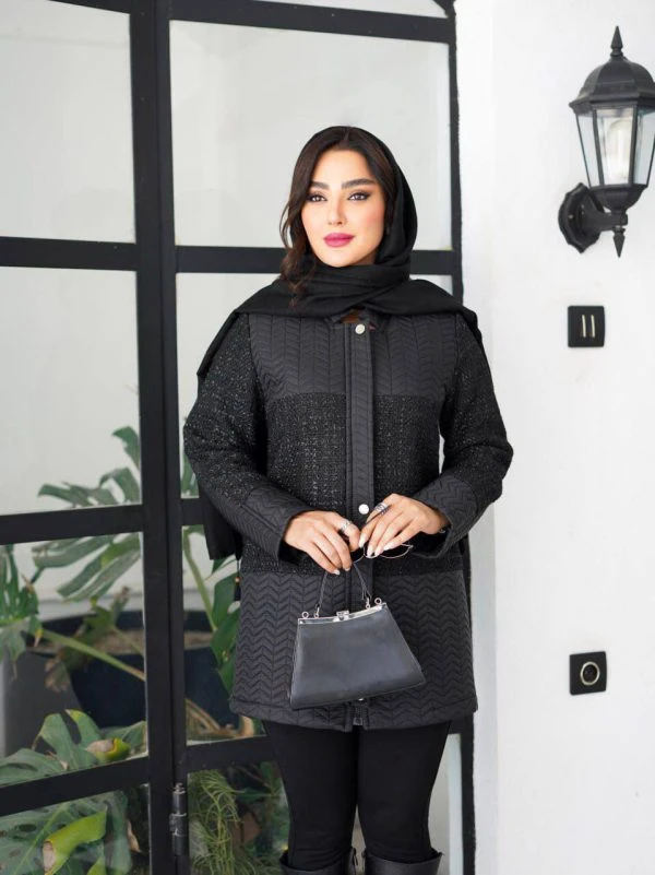 کاپشن زنانه ترکیب مموری تی سی و شنل  درجه یک