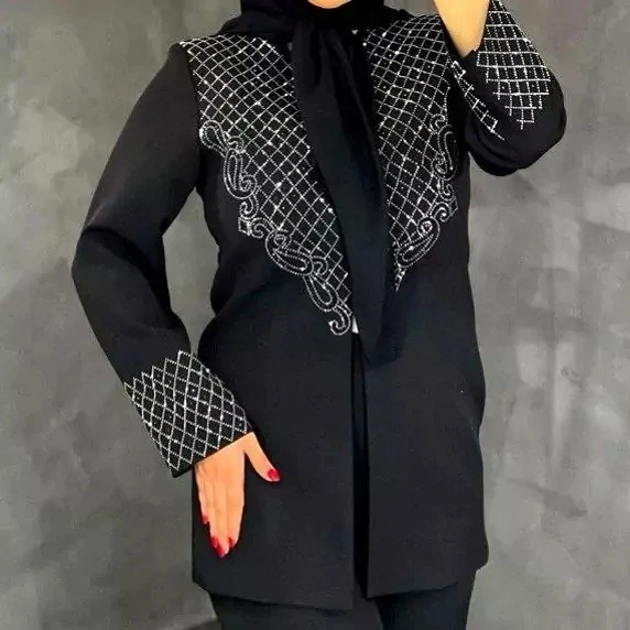 کت تک نگین لوزی،مازراتی نخ توییثت،فری38تا46