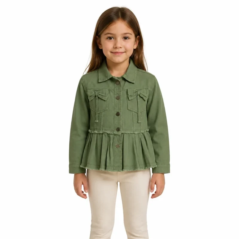 کت تک کتان چیندار و ریشدار سایز 85/90/95/100 کد 142 | فروشگاه ابریشم کیدز | abrishamkids