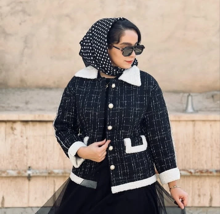 کت زنانه شنل ببعی وارداتی_شیکان