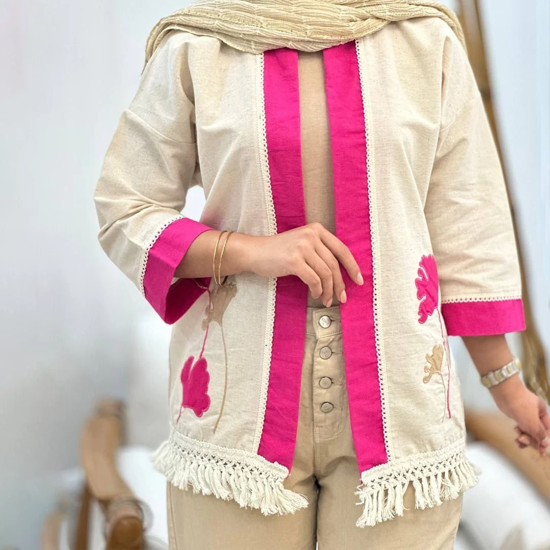 کت زنانه لنین ریشه دار_شیکان