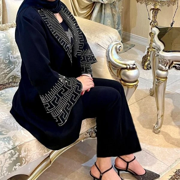 کت شلوار مجلسی آستین کلوش