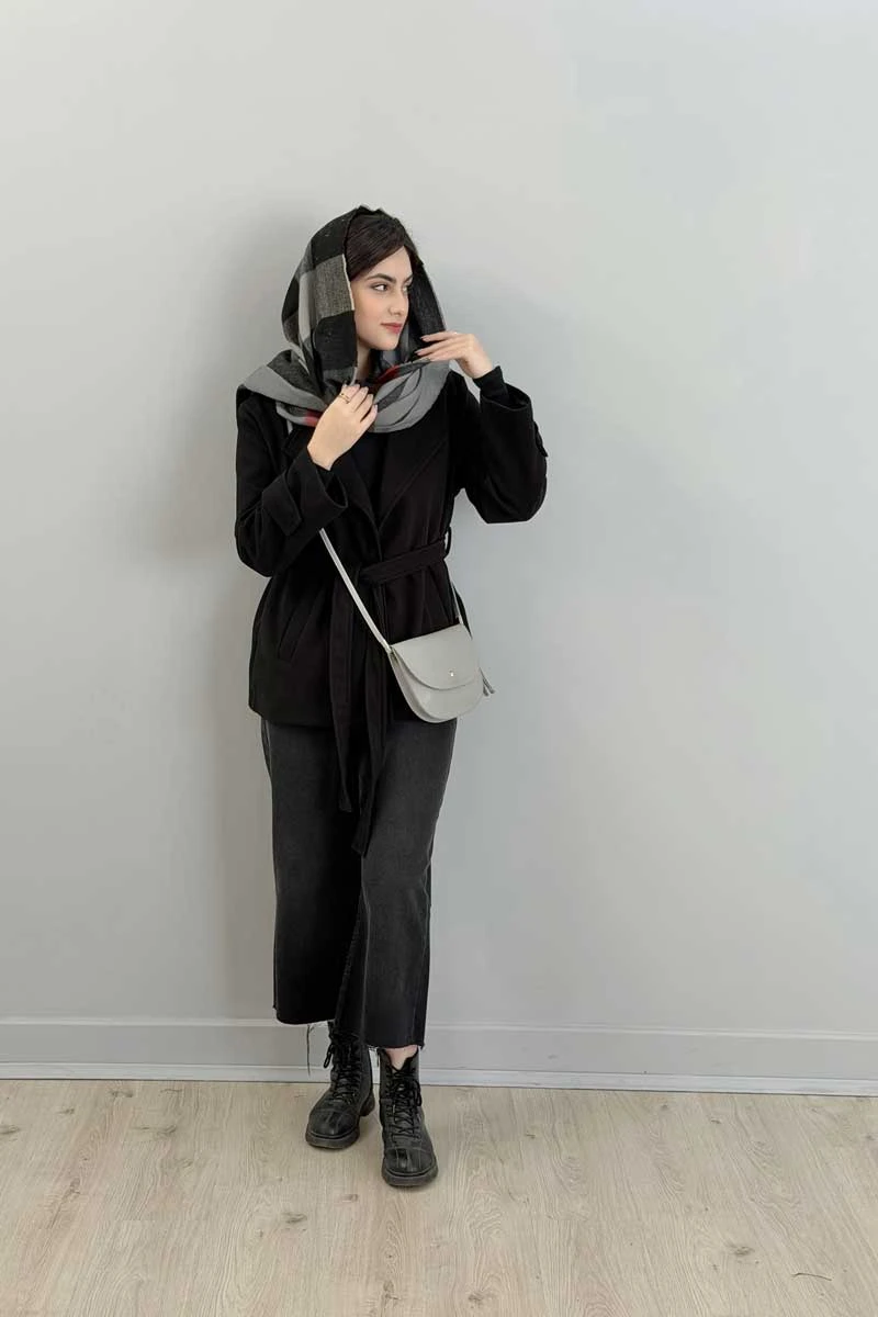 کت فوتر یقه انگلیسی