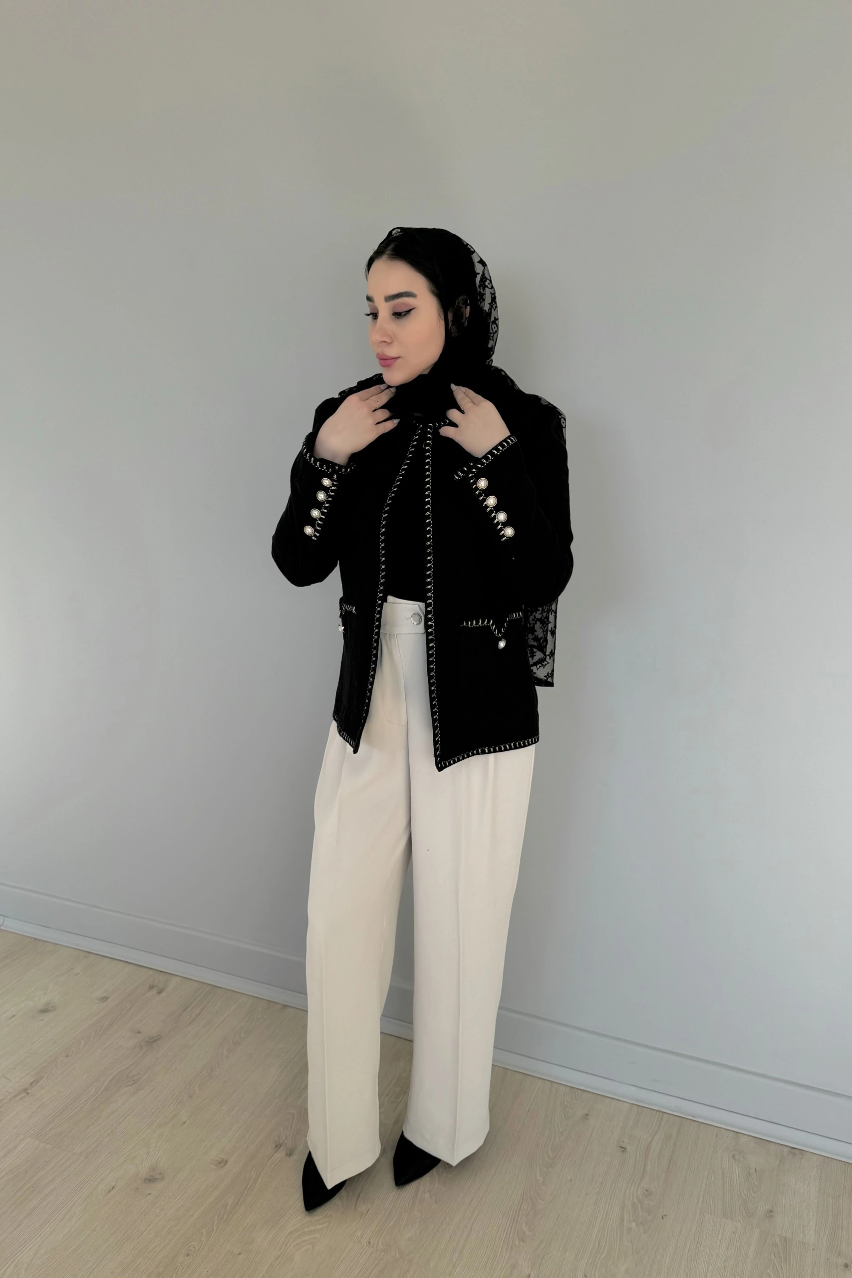 کت لینن کد 03