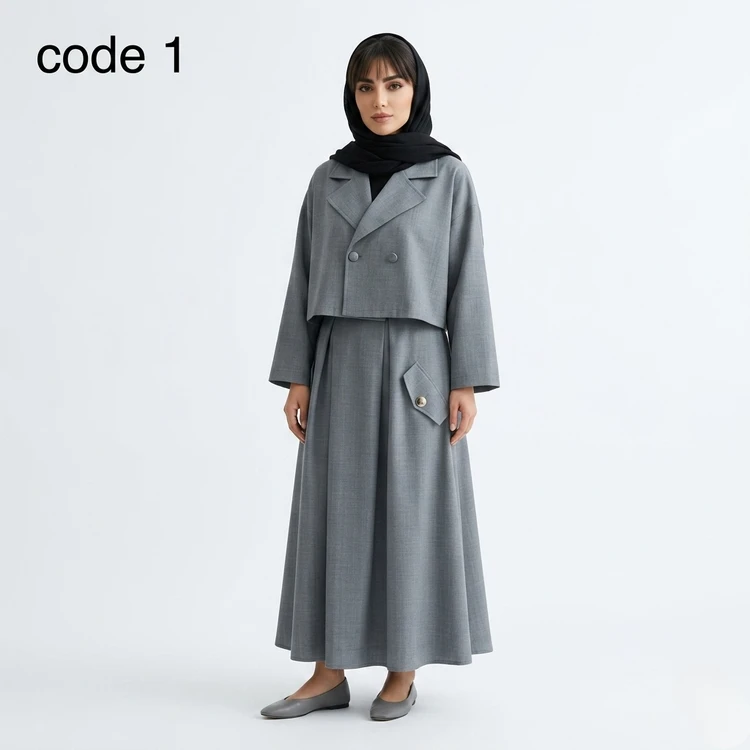 کت و دامن صوفیا ژاکارد مدل دایانا علیدسا