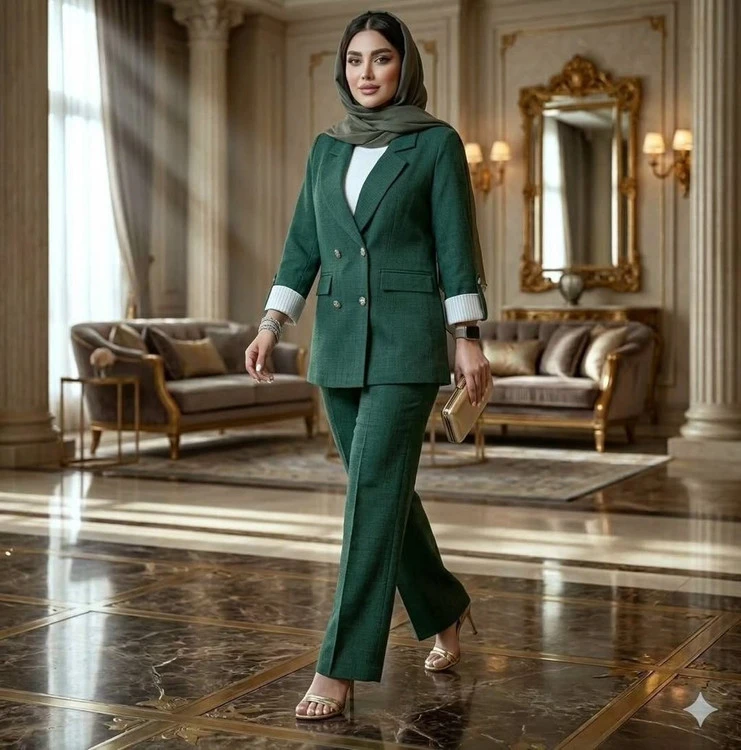 کت و شلوار خنک مدل چوک کد1576
