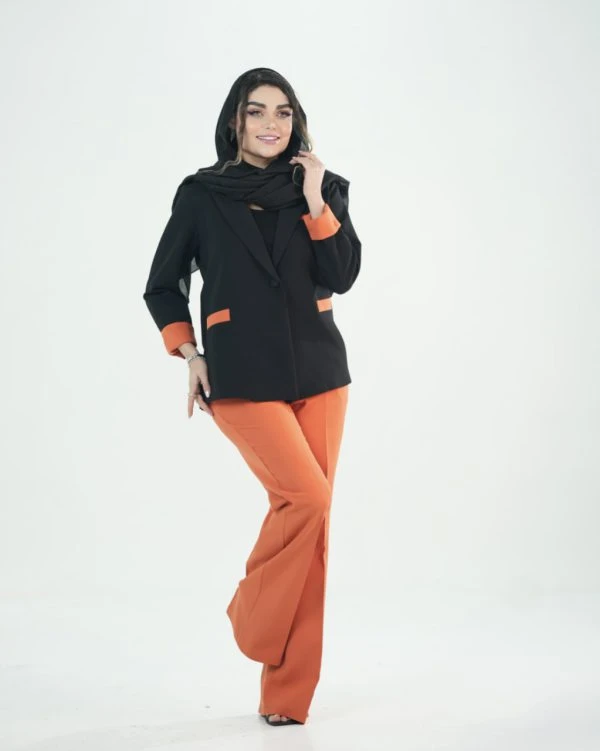 کت و‌شلوار زنانه بهاری ست ژاوین