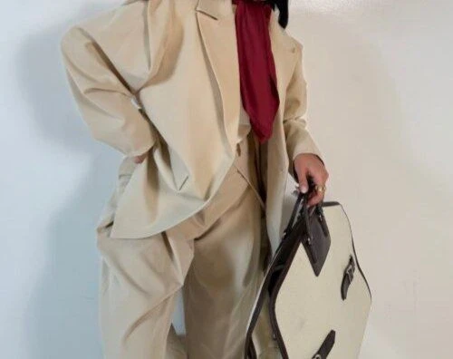 کت و شلوارمازراتی گرم بالا وارداتی زنانه
