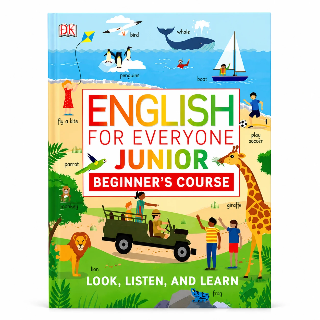 کتاب English for Everyone Junior Beginners Course + Practice | آموزش زبان انگلیسی کودکان
