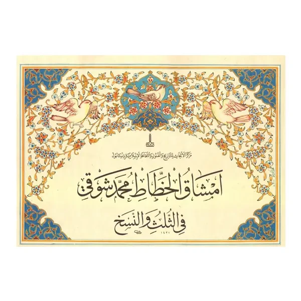 کتاب امشاق الخطاط محمد شوقی