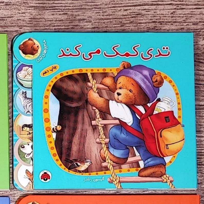 کتاب تدی کمک می‌کند