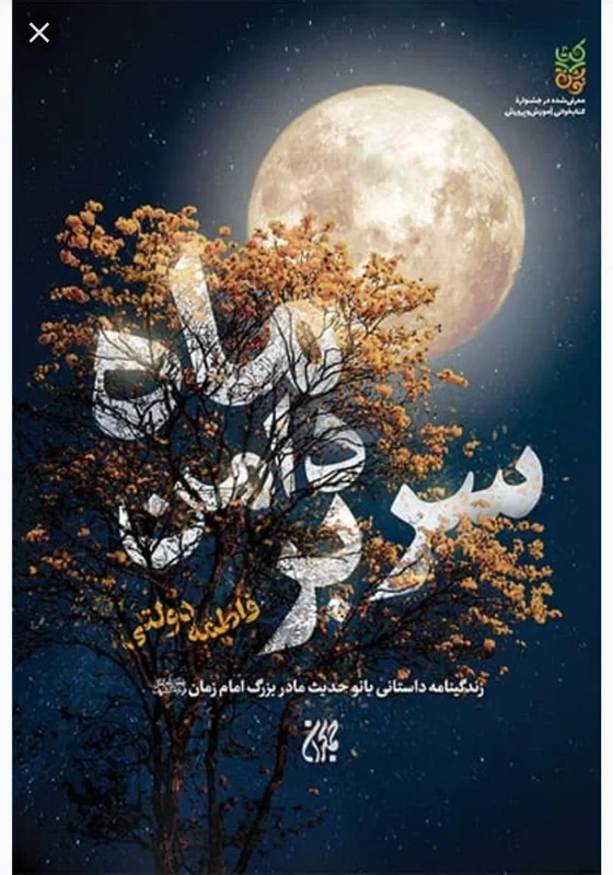 کتاب سر بر دامن ماه نویسنده فاطمه دولتی