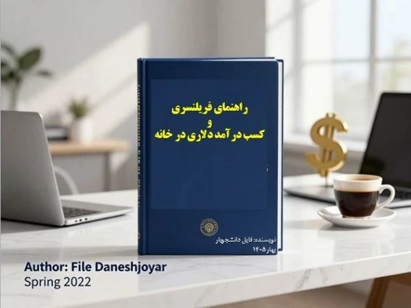 کتاب و پادکست راهنمای جامع فریلنسری و کسب درآمد از خانه (PDF + پادکست + 5 پیوست کاربردی)