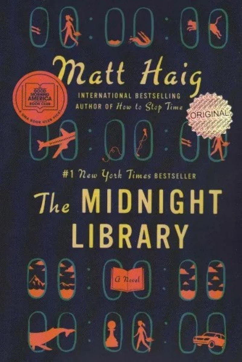کتابخانه نیمه شب زبان اصلی The Midnight Library / مت هیگ