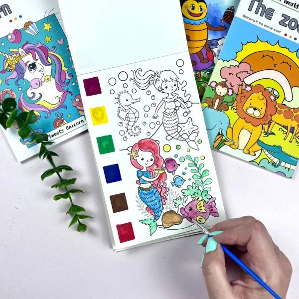 کتابچه آبرنگی متوسط وار