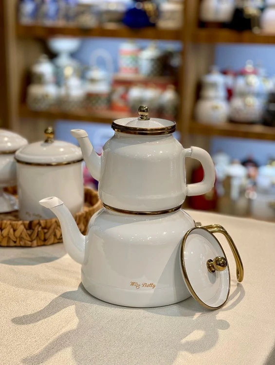 کتری قوری White Pearl محصول miss betty