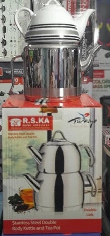 کتری قوری استیل مدل آر اس کا RSKA