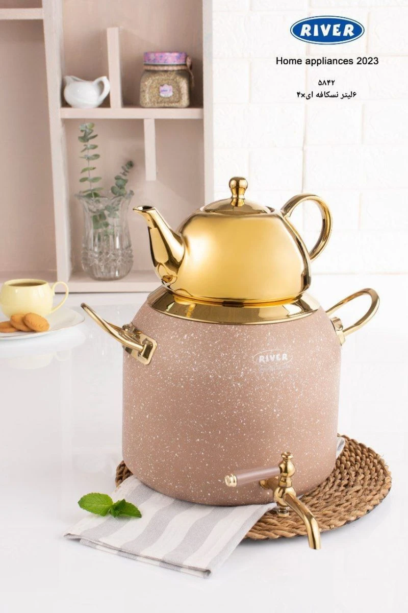 کتری قوری شیردار ریور نسکافه ای