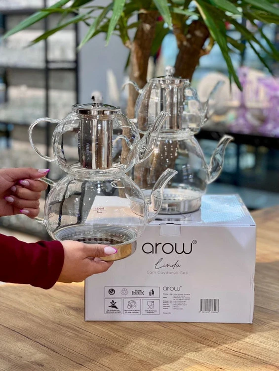 کتری قوری پیرکس Gusto محصول arow
