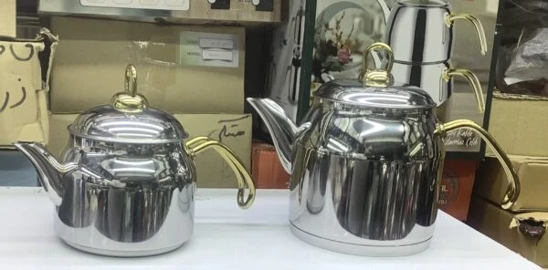 کتری و قوری استیل ترک مارک یونجا اصلی