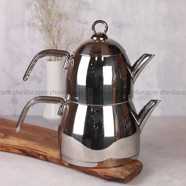 کتری و قوری استیل شفر مدل بریلا