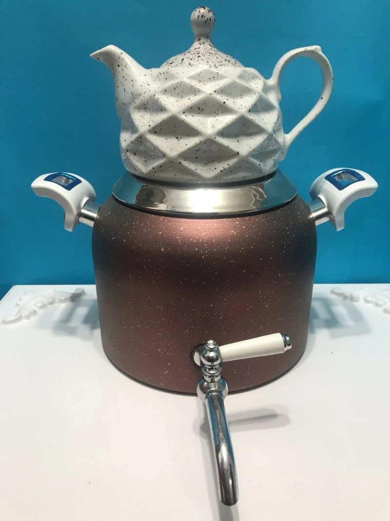کتری و قوری شیردار گرانیتی