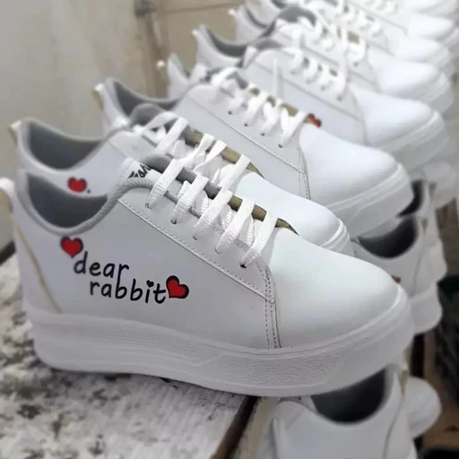 کتونی زنانه مدل قلبی dear rabbit کد ۲۵۷